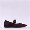 Wonders Triana Hidden Wedge Bow Pump - Brown Suede